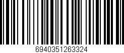 Código de barras (EAN, GTIN, SKU, ISBN): '6940351263324'
