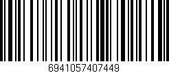 Código de barras (EAN, GTIN, SKU, ISBN): '6941057407449'