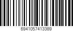 Código de barras (EAN, GTIN, SKU, ISBN): '6941057413389'