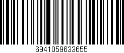 Código de barras (EAN, GTIN, SKU, ISBN): '6941059633655'
