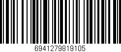 Código de barras (EAN, GTIN, SKU, ISBN): '6941279819105'
