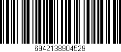 Código de barras (EAN, GTIN, SKU, ISBN): '6942138904529'