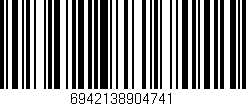 Código de barras (EAN, GTIN, SKU, ISBN): '6942138904741'
