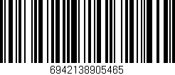 Código de barras (EAN, GTIN, SKU, ISBN): '6942138905465'