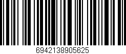 Código de barras (EAN, GTIN, SKU, ISBN): '6942138905625'
