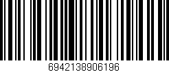 Código de barras (EAN, GTIN, SKU, ISBN): '6942138906196'