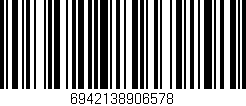 Código de barras (EAN, GTIN, SKU, ISBN): '6942138906578'
