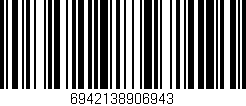 Código de barras (EAN, GTIN, SKU, ISBN): '6942138906943'