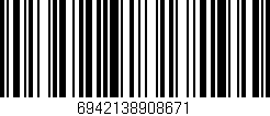 Código de barras (EAN, GTIN, SKU, ISBN): '6942138908671'