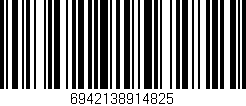 Código de barras (EAN, GTIN, SKU, ISBN): '6942138914825'
