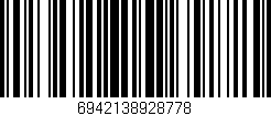 Código de barras (EAN, GTIN, SKU, ISBN): '6942138928778'
