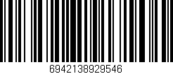 Código de barras (EAN, GTIN, SKU, ISBN): '6942138929546'