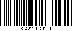 Código de barras (EAN, GTIN, SKU, ISBN): '6942138940183'
