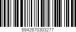 Código de barras (EAN, GTIN, SKU, ISBN): '6942870303277'