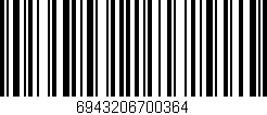 Código de barras (EAN, GTIN, SKU, ISBN): '6943206700364'
