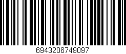 Código de barras (EAN, GTIN, SKU, ISBN): '6943206749097'
