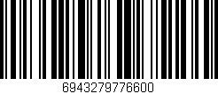 Código de barras (EAN, GTIN, SKU, ISBN): '6943279776600'