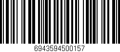 Código de barras (EAN, GTIN, SKU, ISBN): '6943594500157'