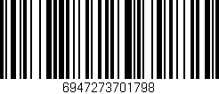 Código de barras (EAN, GTIN, SKU, ISBN): '6947273701798'
