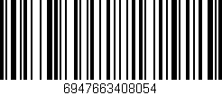 Código de barras (EAN, GTIN, SKU, ISBN): '6947663408054'