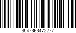 Código de barras (EAN, GTIN, SKU, ISBN): '6947663472277'