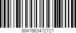 Código de barras (EAN, GTIN, SKU, ISBN): '6947663472727'