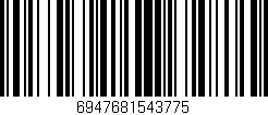 Código de barras (EAN, GTIN, SKU, ISBN): '6947681543775'