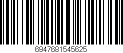 Código de barras (EAN, GTIN, SKU, ISBN): '6947681545625'