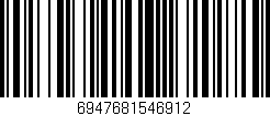 Código de barras (EAN, GTIN, SKU, ISBN): '6947681546912'
