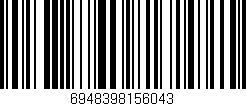 Código de barras (EAN, GTIN, SKU, ISBN): '6948398156043'