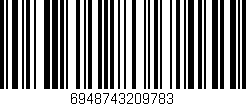 Código de barras (EAN, GTIN, SKU, ISBN): '6948743209783'