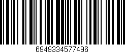 Código de barras (EAN, GTIN, SKU, ISBN): '6949334577496'