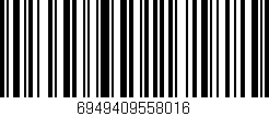 Código de barras (EAN, GTIN, SKU, ISBN): '6949409558016'