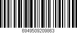 Código de barras (EAN, GTIN, SKU, ISBN): '6949509209863'