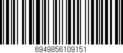 Código de barras (EAN, GTIN, SKU, ISBN): '6949856109151'