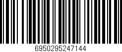 Código de barras (EAN, GTIN, SKU, ISBN): '6950295247144'