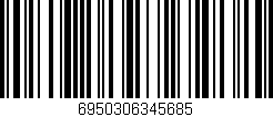 Código de barras (EAN, GTIN, SKU, ISBN): '6950306345685'