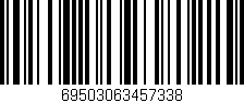 Código de barras (EAN, GTIN, SKU, ISBN): '69503063457338'