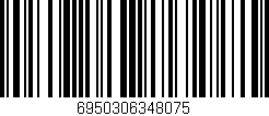 Código de barras (EAN, GTIN, SKU, ISBN): '6950306348075'
