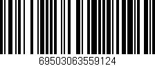 Código de barras (EAN, GTIN, SKU, ISBN): '69503063559124'