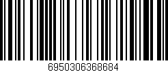 Código de barras (EAN, GTIN, SKU, ISBN): '6950306368684'