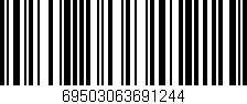 Código de barras (EAN, GTIN, SKU, ISBN): '69503063691244'