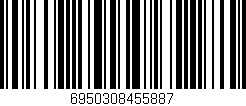 Código de barras (EAN, GTIN, SKU, ISBN): '6950308455887'