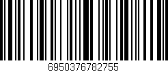 Código de barras (EAN, GTIN, SKU, ISBN): '6950376782755'