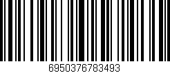 Código de barras (EAN, GTIN, SKU, ISBN): '6950376783493'