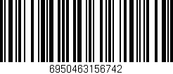 Código de barras (EAN, GTIN, SKU, ISBN): '6950463156742'