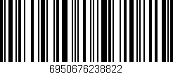 Código de barras (EAN, GTIN, SKU, ISBN): '6950676238822'