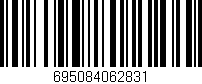 Código de barras (EAN, GTIN, SKU, ISBN): '695084062831'