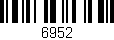 Código de barras (EAN, GTIN, SKU, ISBN): '6952'