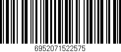 Código de barras (EAN, GTIN, SKU, ISBN): '6952071522575'